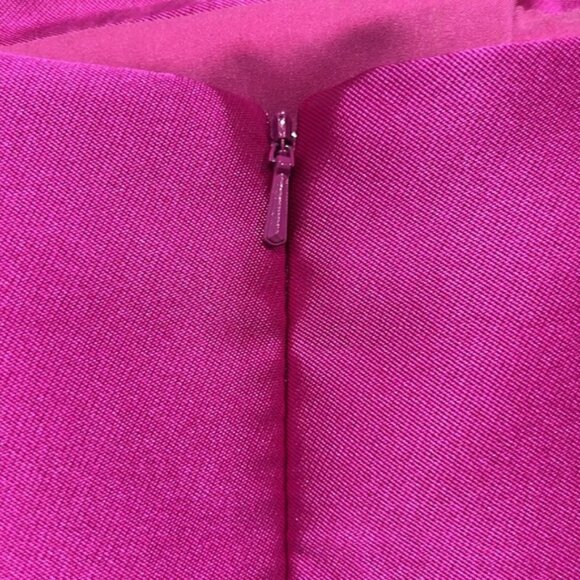 Anthropologie Hutch Bow Tie Mini Dress 6 Pink Red Cocktail Party Prom Boho - Picture 6 of 13